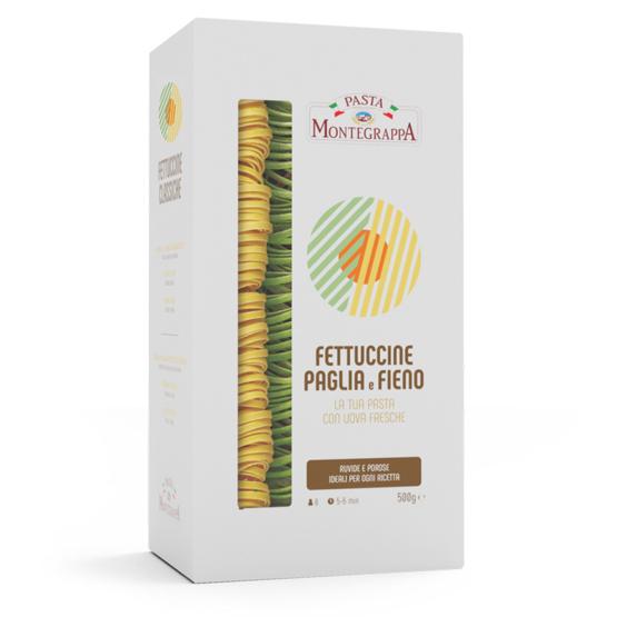 Montegrappa Tagliatelle Paglia e Fieno all'uovo - makaron jajeczny 500g