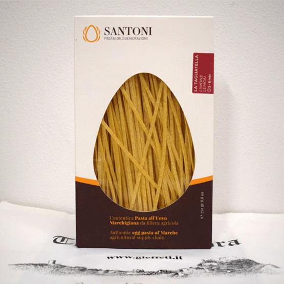 Tagliatelle all'uovo al Limone - Santoni