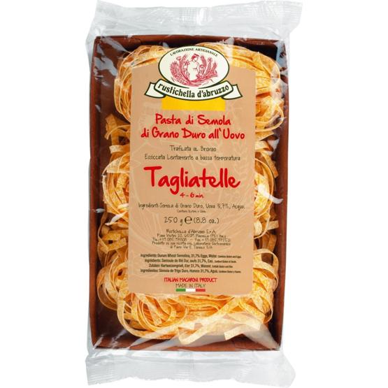 Rustichella d'Abruzzo Tagliatelle, Rezanci z jajci