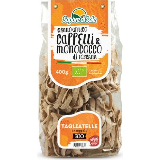 Testenine iz polnozrnate trde pšenice, Grano Antico - Cappelli & Monococco - Tagliatelle, bio, 400 g