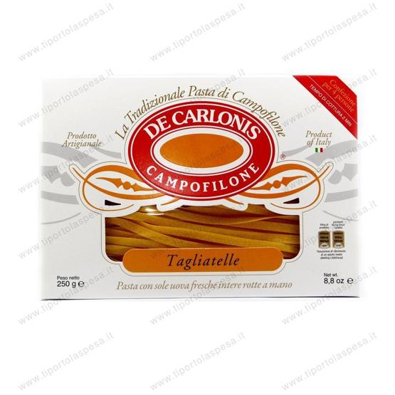 Pasta uovo tagliatelle Campofilone De Carlonis gr.250