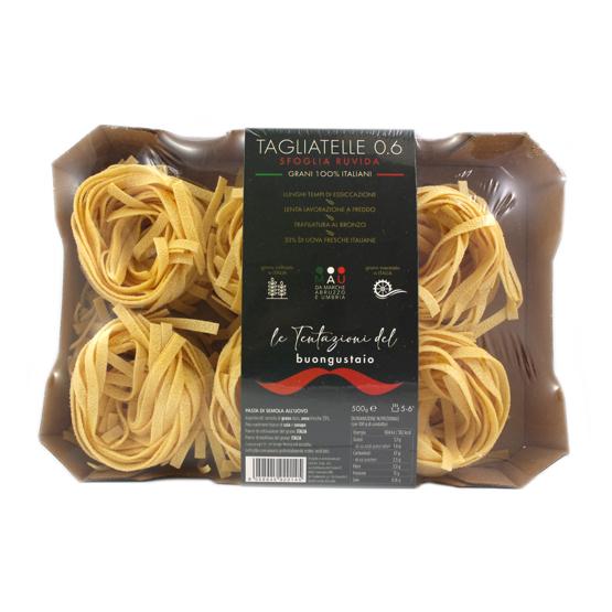 Pasta uovo tagliatelle nr.06 gr.500 Linea Le tentazioni del Buongustaio