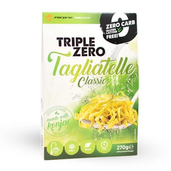 Forpro zero kalóriás tészta - tagliatelle cukor/zsír/laktóz/glutén/szójamentes 270g