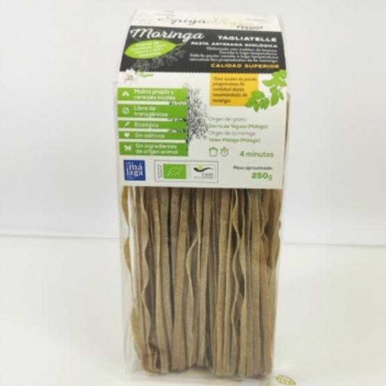 Tagliatelle with moringa organic artisan pasta 250g Spiga Negra