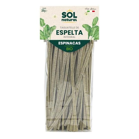 Tagliatelle espelta espinacas SOL NATURAL 250 gr BIO