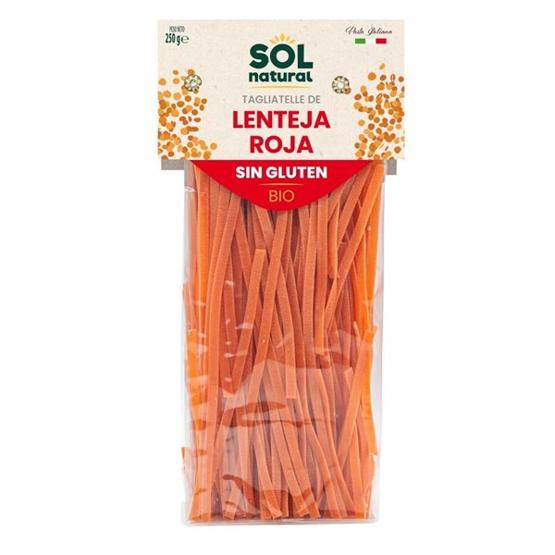 Tagliatelle lenteja roja SOL NATURAL 250 gr BIO