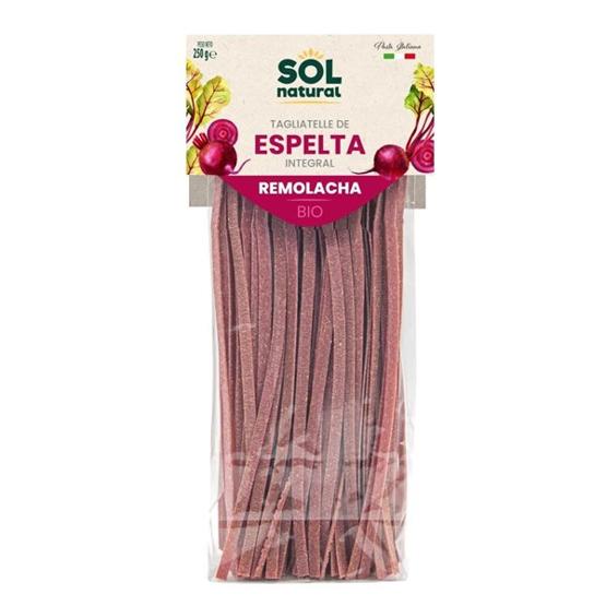 Tagliatelle espelta remolacha SOL NATURAL 250 gr BIO