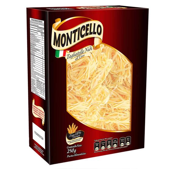 Pasta Monticello tagliatelle nidi all uovo x 250g.