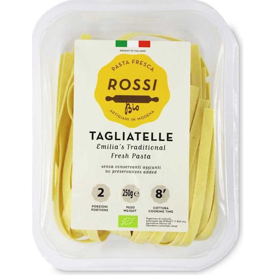 Nudeln (frischer Eiergrieß) Tagliatelle BIO 250 g - PASTA FRESCA ROSSI