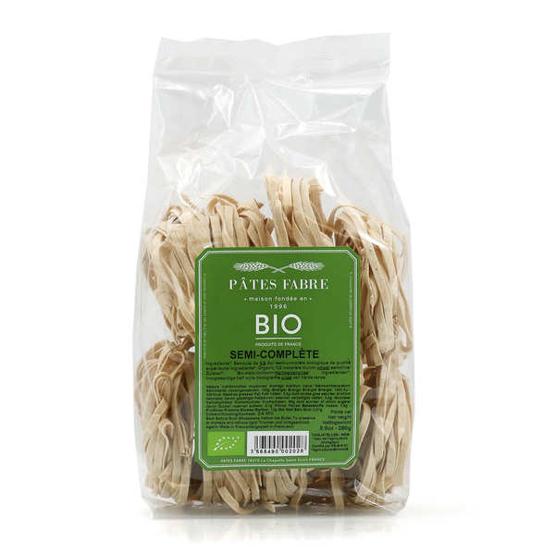 Tagliatelles bio au blé dur semi-complet