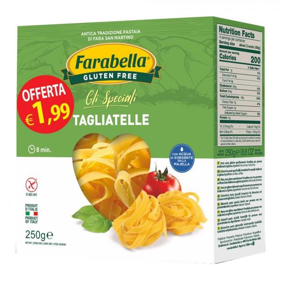 Pasta Tagliatelle Glutenfrei FARABELLA 250gr