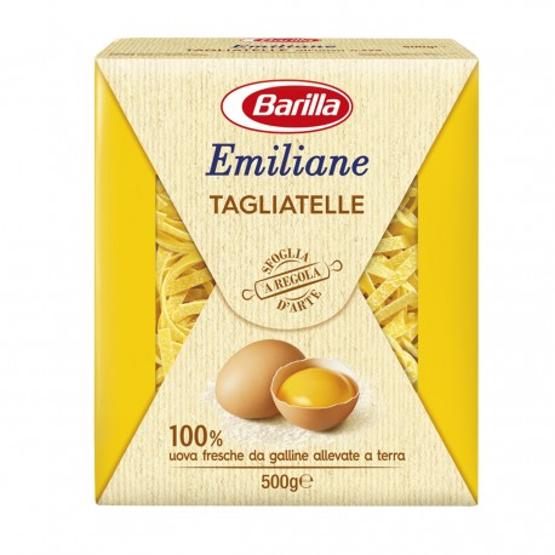 BARILLA EMILIANE TAGLIATELLE ALL'UOVO 500 GRAMMI